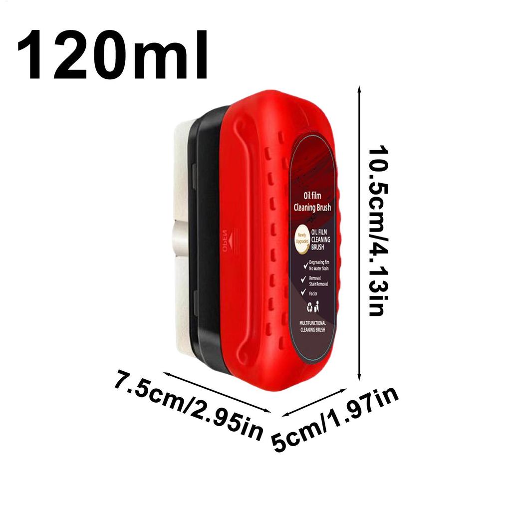 Car Glass Cleaner Brush Automotive Glass Cleaning Brush Windshield Oil Film Cleaner Brush Glass Polishing Tool Scratch Remover