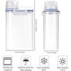 Rice Dry Food Storage Container BPA Free Food Preservation Container Plastic Sealed Container Dispenser with Pour Measuring Cup