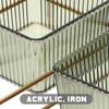 Snack Plate Compartment Plates Kitchen Fruit Dish Section Home Divided Food Serving Household Acrylic Dim Sum Tray