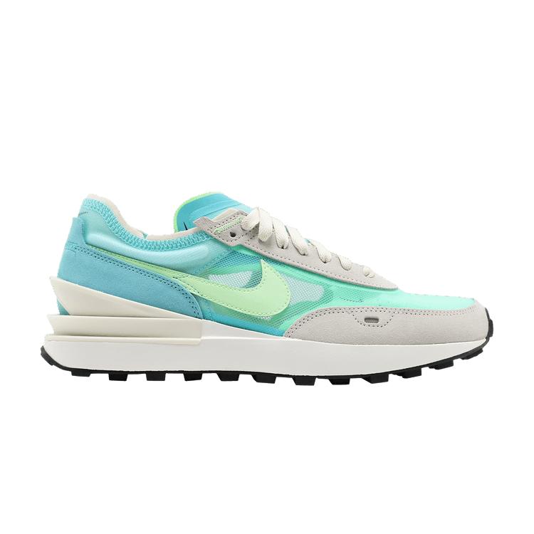 Nike Wmns Waffle One Bleached Aqua Lime Glow 36