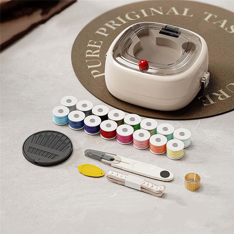 CYCLI-Multifunction Sewing Tool Kit - Portable Sewing Set Portable Travel & Home Emergency Sewing Box For Beginners