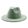 Cappello Fedora in Feltro di Lana per Uomo e Donna Con Protezione Solare e Traspirabilità Per la Moda Estiva
