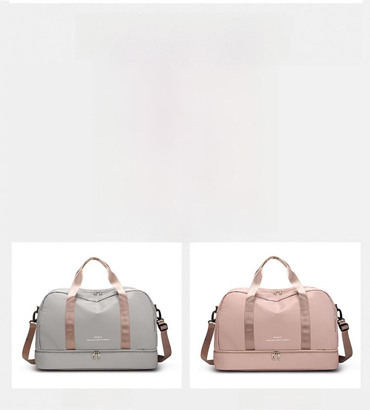 Large Capacity Travel Bag for Men and Women - Perfect for Short Business Trips, Gym, and Sports