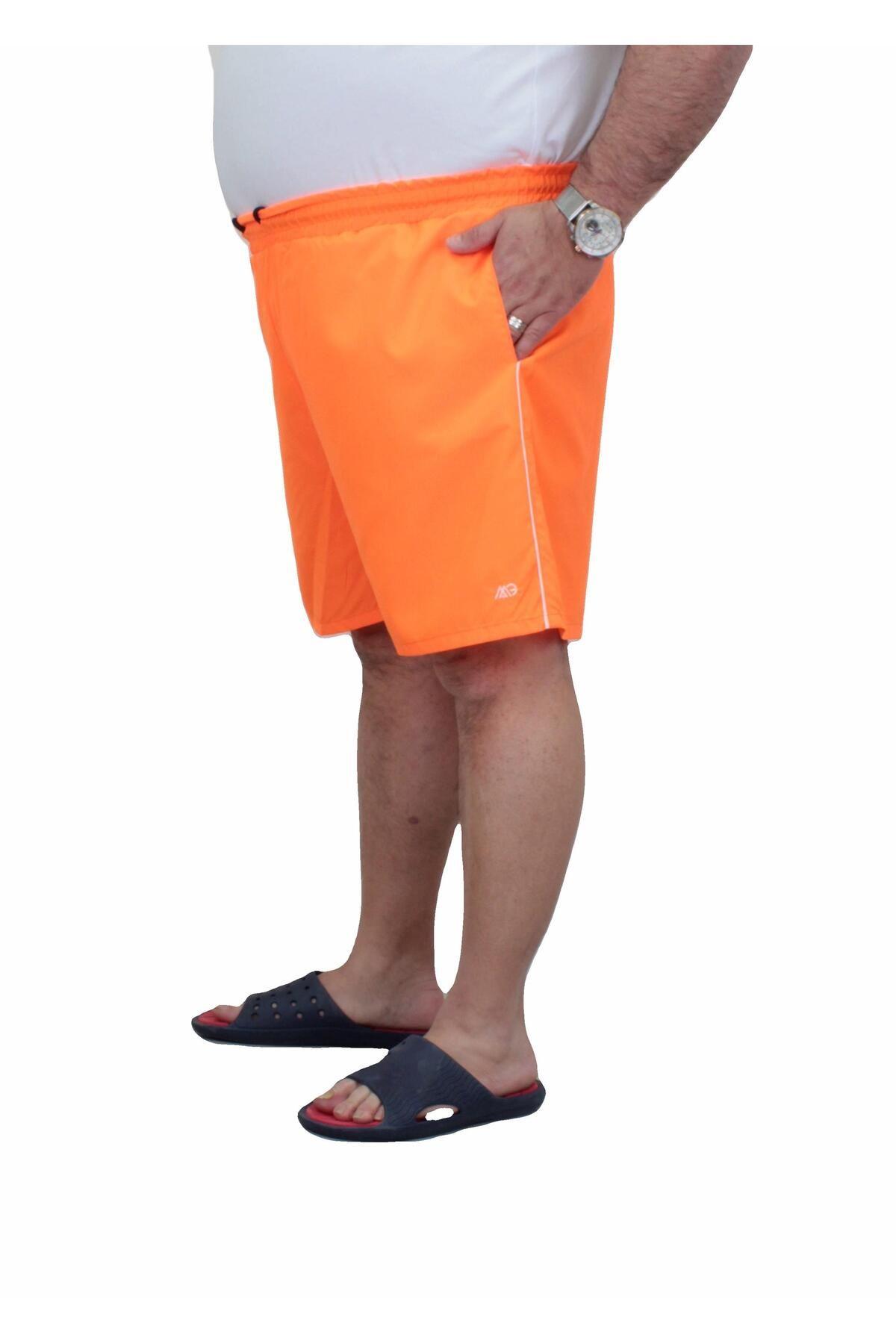 

Men s Plus Size Plus Size Shorts & Bermuda Plus Size Classic Swim Shorts Orange 9XL