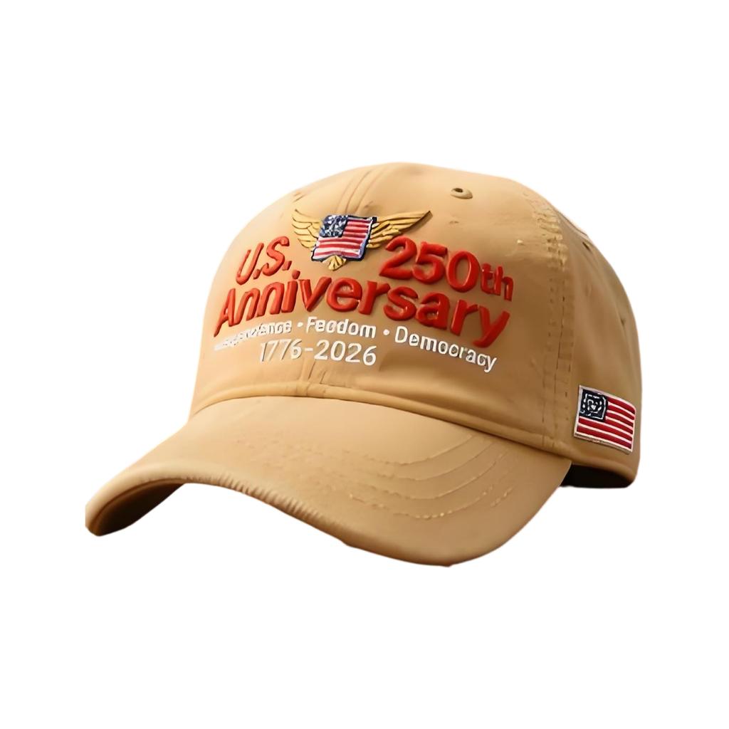 250th Anniversary Personalized Casual Sun Visor Baseball Cap Outdoor Peaked Cap For Men And Women