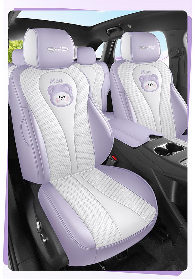 BYD Sea Lion 06dmi/06ev Leather Seat Covers - Full Coverage Cushion Special