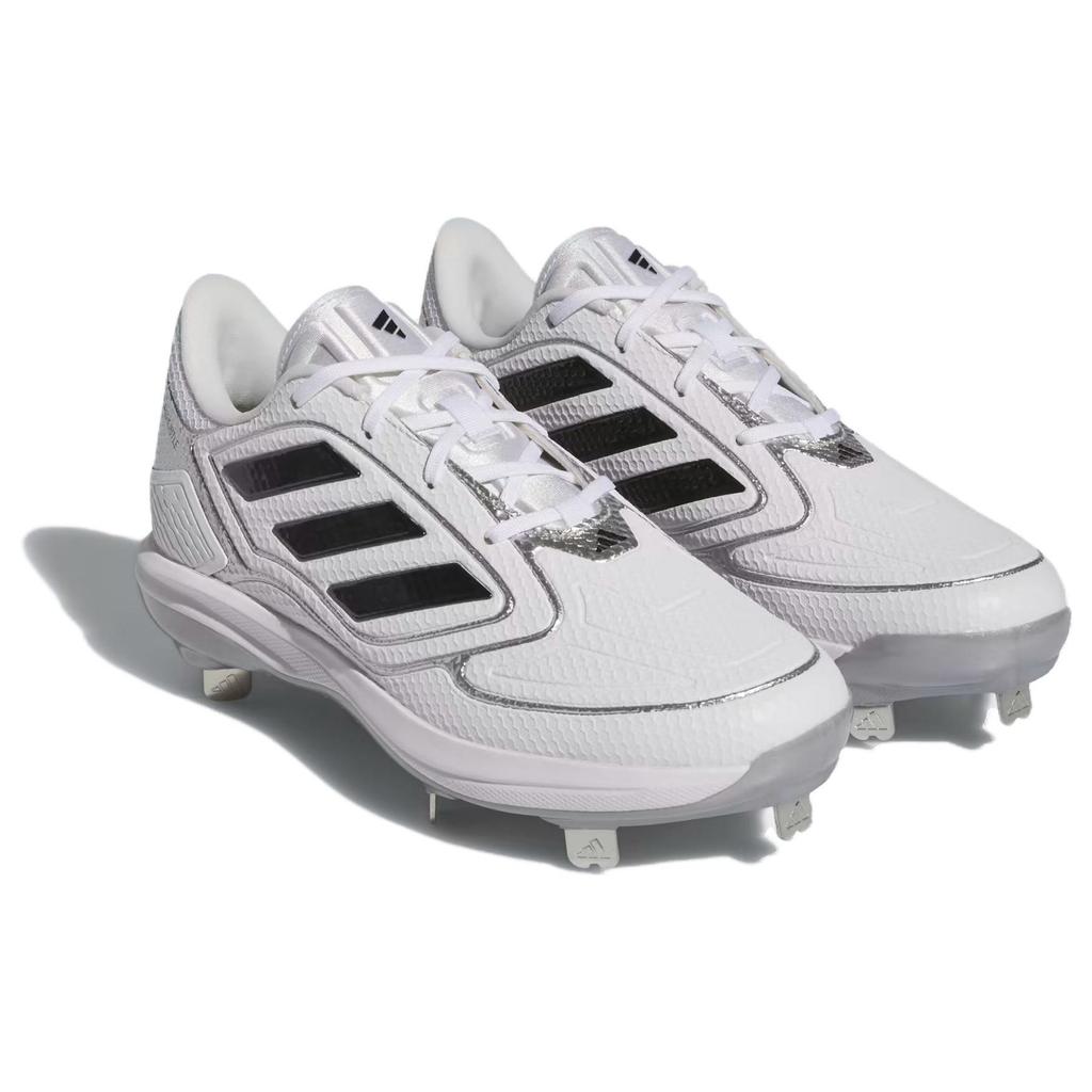 Adidas  Adizero PureHustle 3 White Black Silver Women Sneakers Cloud-White Core-Black Silver-Metallic IG7135