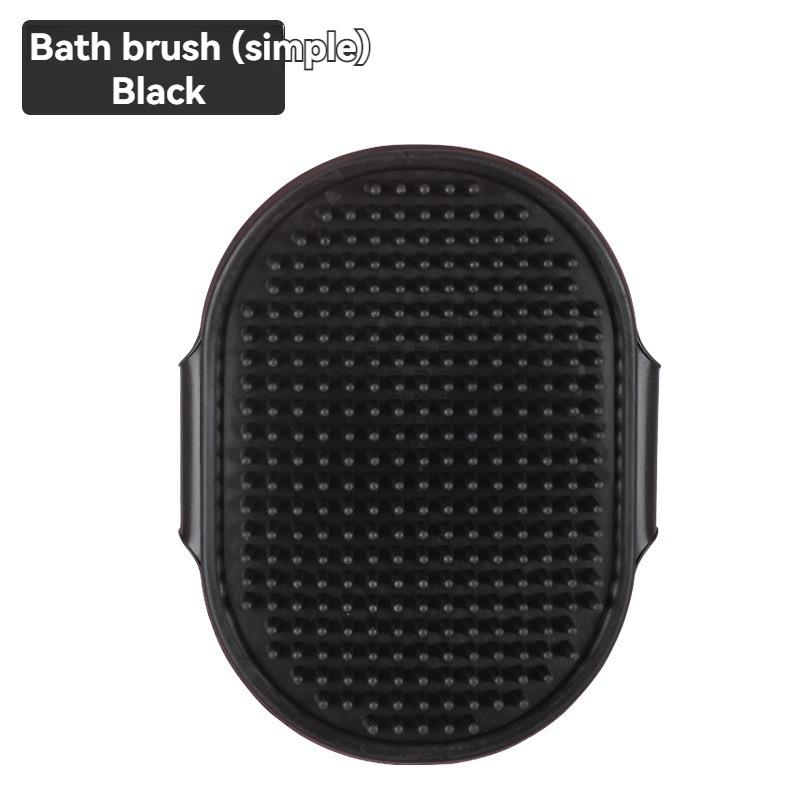 

1pc pet bath brush worn like a glove, convenient and practical, cat massage brush, hair removal brush, dog bath gloves