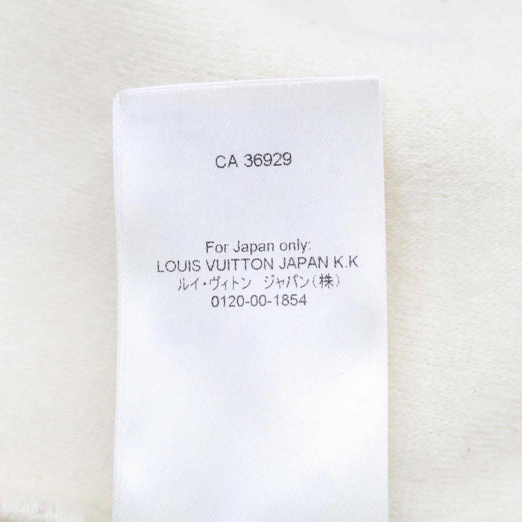 LOUIS VUITTON Domestic regular 1AGJXH quilted texture wool blouson Jacket XL Milky whiteUsed