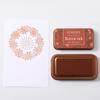 Portable Acid-Free DIY Crafts Ink Pads Quick Drying Safety Self Ink Stamp Vintage Durable Student Supplies Art Journaling