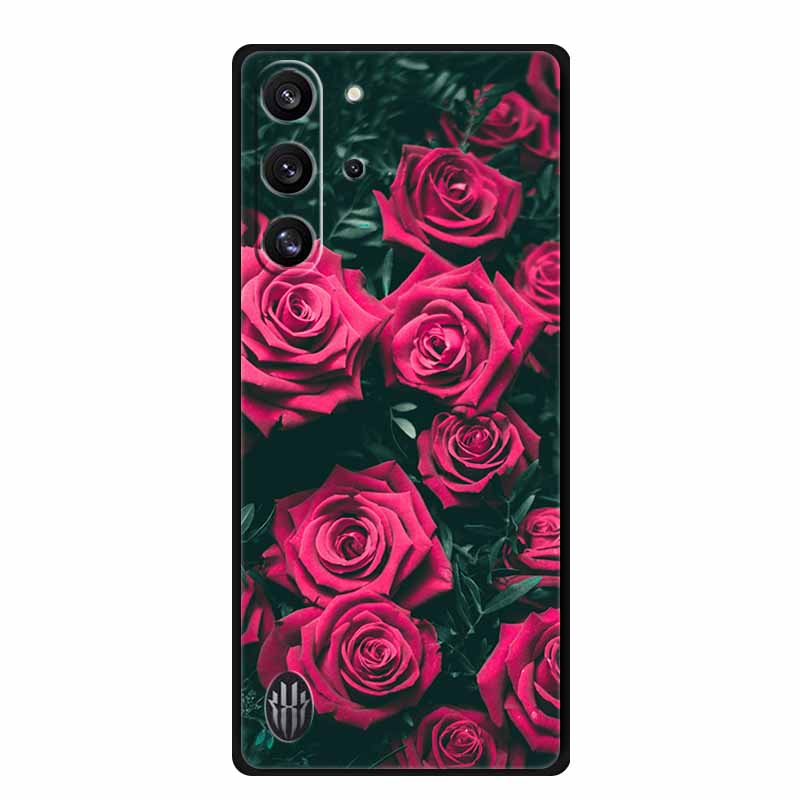 Für ZTE nubia Red Magic 10 Pro 5G Hülle Tiere Weiches Silikon TPU Handyhüllen Rückseite für REDMAGIC 10 Pro+ Mode Wolf Fundas