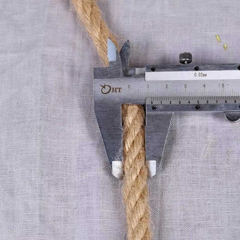 DIY Craft Twine Rope 4mm-12mm Twisted Cord New Natural Jute Rope  Pet Scratching