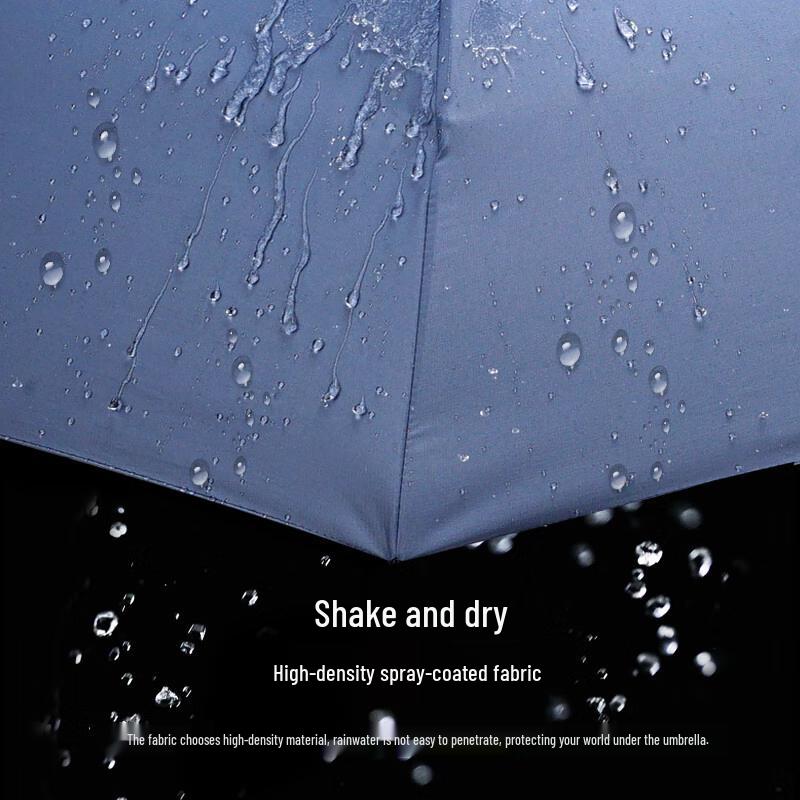Hongye UV Protection Three-Fold Sun & Rain Umbrella