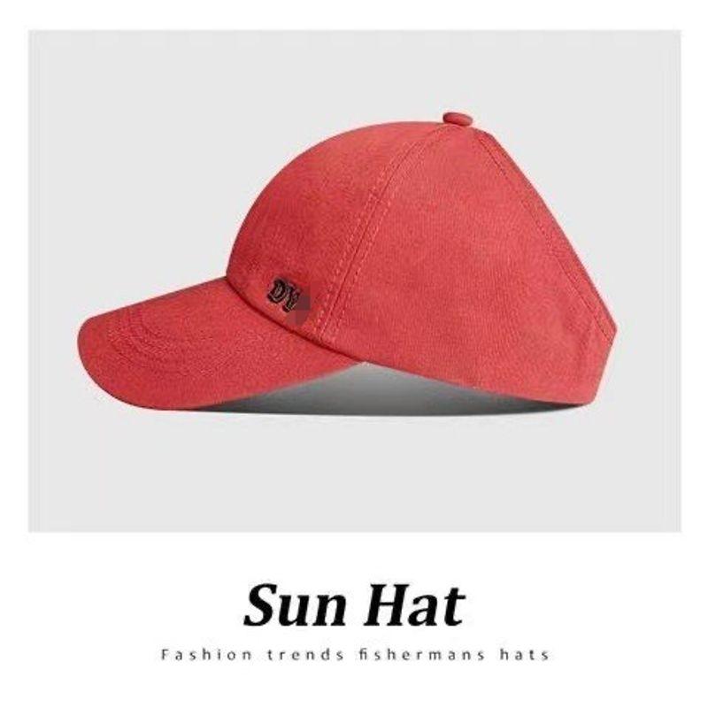 

High Ponytail Baseball Hat Women s Summer Internet Celebrity Sun Hat Sun Protection Visor Peaked Cap Sun Hat UV Protection Red (cap circumference adjustable) Adjustable