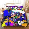 Splatoon Bedding Set Single Twin Full Queen King Size Kawaii Boysgirls Bed Set Aldult Boys Bedroom Duvet Cover Sets 3D Print