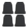 4Pcs Shock-Absorbing Bed Foot Pads Adjustable Height Table Lifters Sofa Height Enhancers  Home