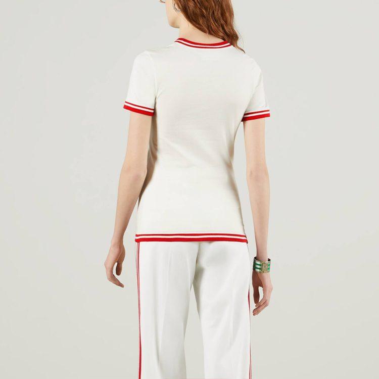 Gucci X Adidas Originals T Shirt Women's White 723405-XJE2D-9095