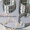 Bangle Circle Memory Wire and Beaded Bracelet DIY Jewelry Material
