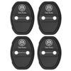 2/4Pcs Silicone Car Door Lock Cover Protective Decoration Case For Volkswagen Golf 4 Passat B8 B5 VW Sharan Polo 6R Tiguan Rline