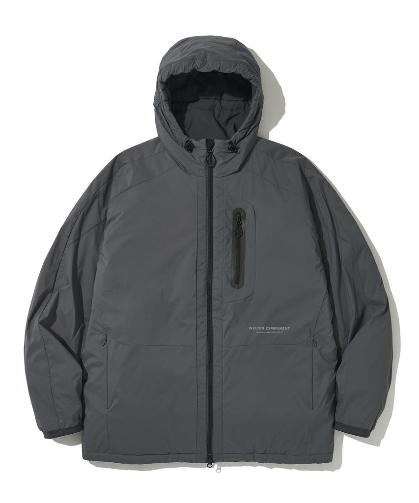 Welter Experiment Light Primaloft Hood Jacket_Charcoal_Wol041