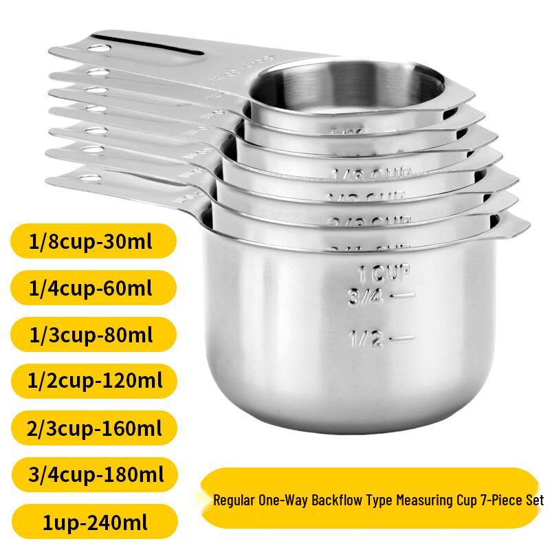 MDNG Stainless Steel Measuring Cup with Spout