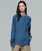 ERA Unisex Garment Dyed Raglan Ls T - Faded Blue