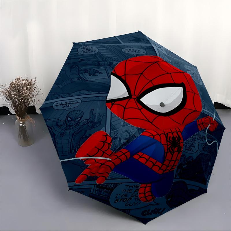 1pc Spider-Man Automatic Umbrella 8-Bone Design Compact Gear for Outdoor Travel,, Perfect Gift for Friends' Birthdays yy250815019