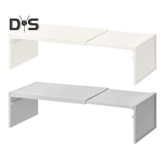 Retractable Storage Rack Plates Cutlery Seasonings Organization Kitchen Cabinets And Counter Layered Shelves Increase Space Space 20lbs Capacity