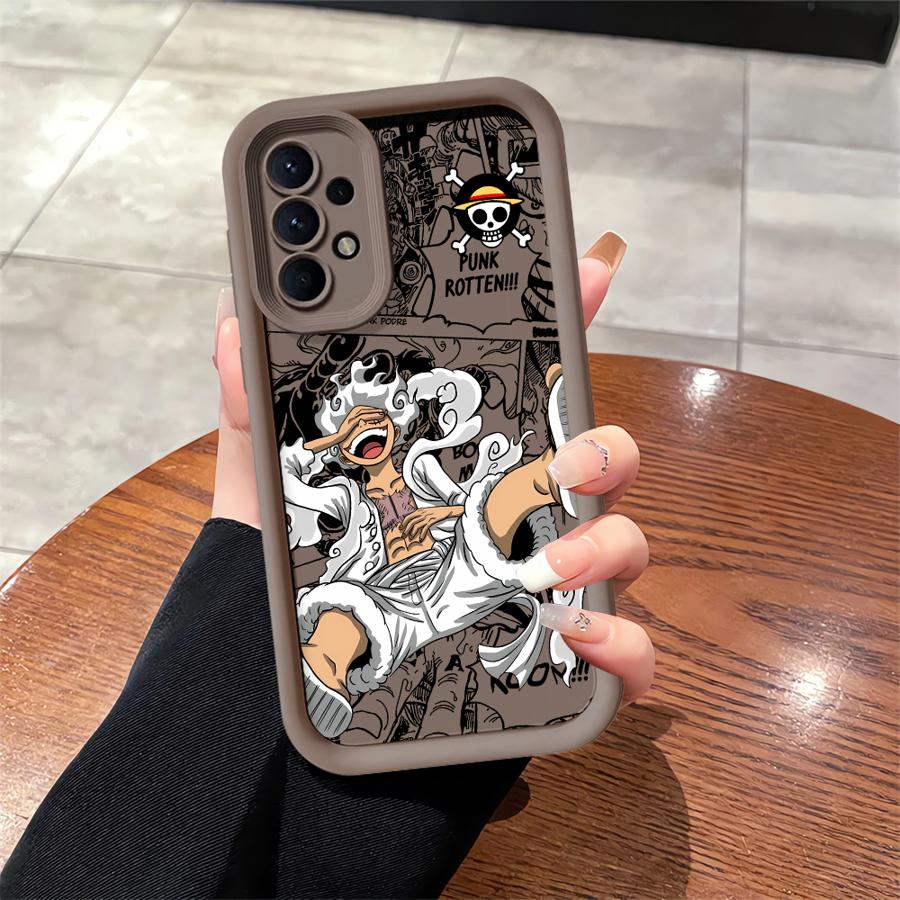 Phone Cover Case for Samsung Galaxy A12 A07 A50 A06 A05 A20 A13 A30 A16 A04 A17 A15 A11 A14 Anime Luffys Ones Pieces