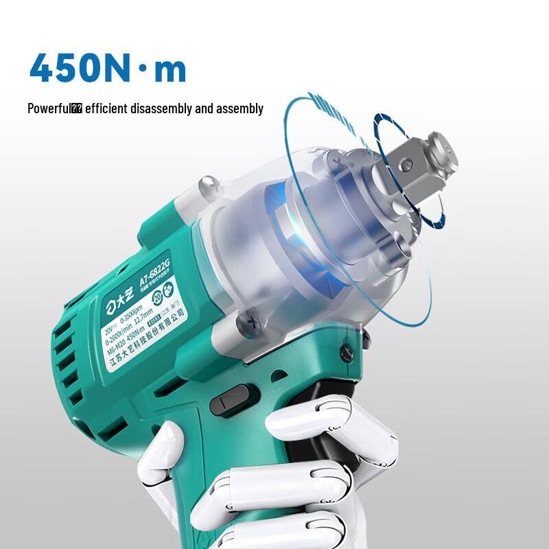 DAYI 20V Brushless Cordless Impact Wrench CN plug (adapter included)