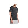 Under Armour Vanish Elite Vent Training Print Breathable Short Sleeve T-Shirt Men Tops Black 1383669-002