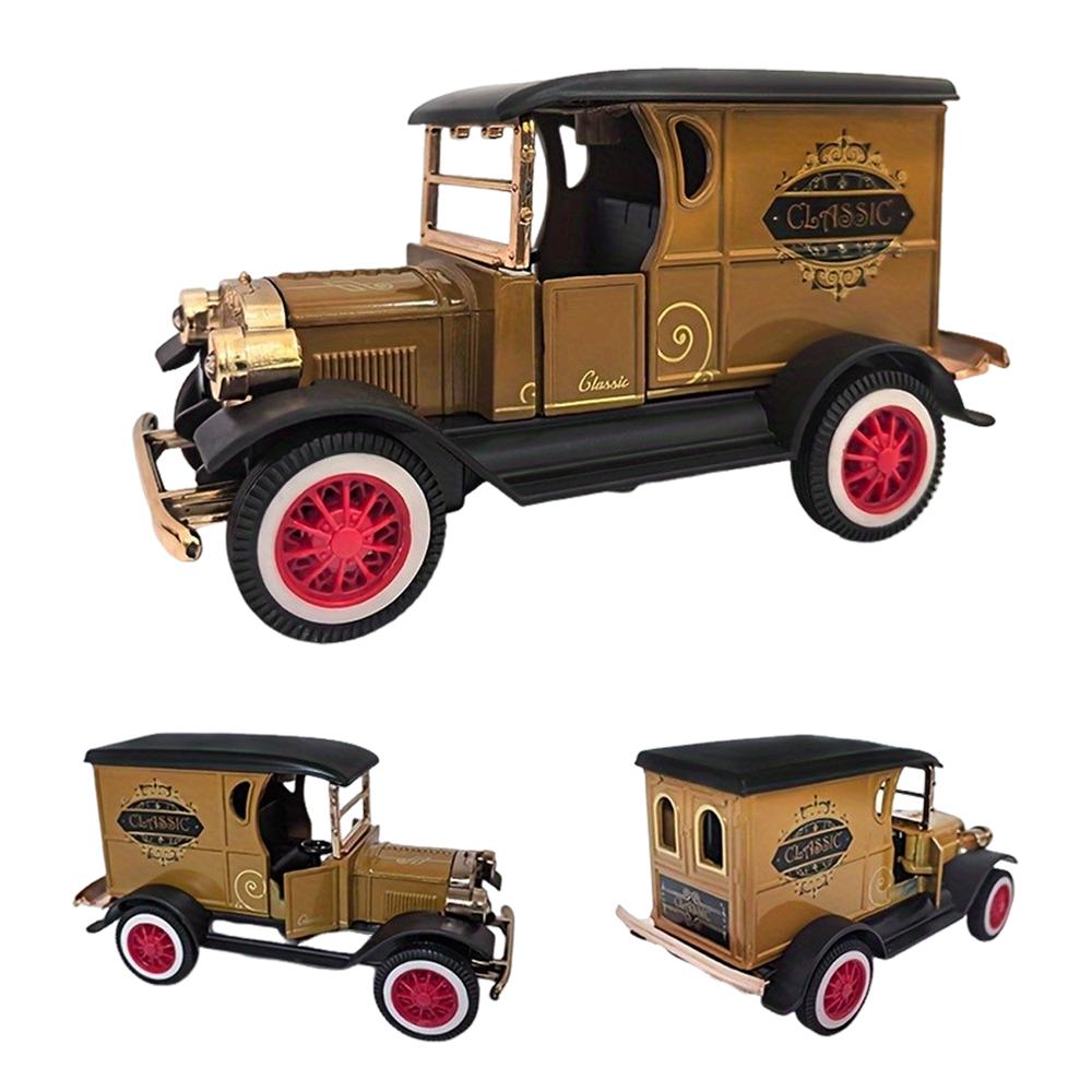 1:32 Classic T-shaped Retro Vintage Old Car,Alloy Reversing Model Toy Nostalgic Birthday, Holiday Gift for Boys