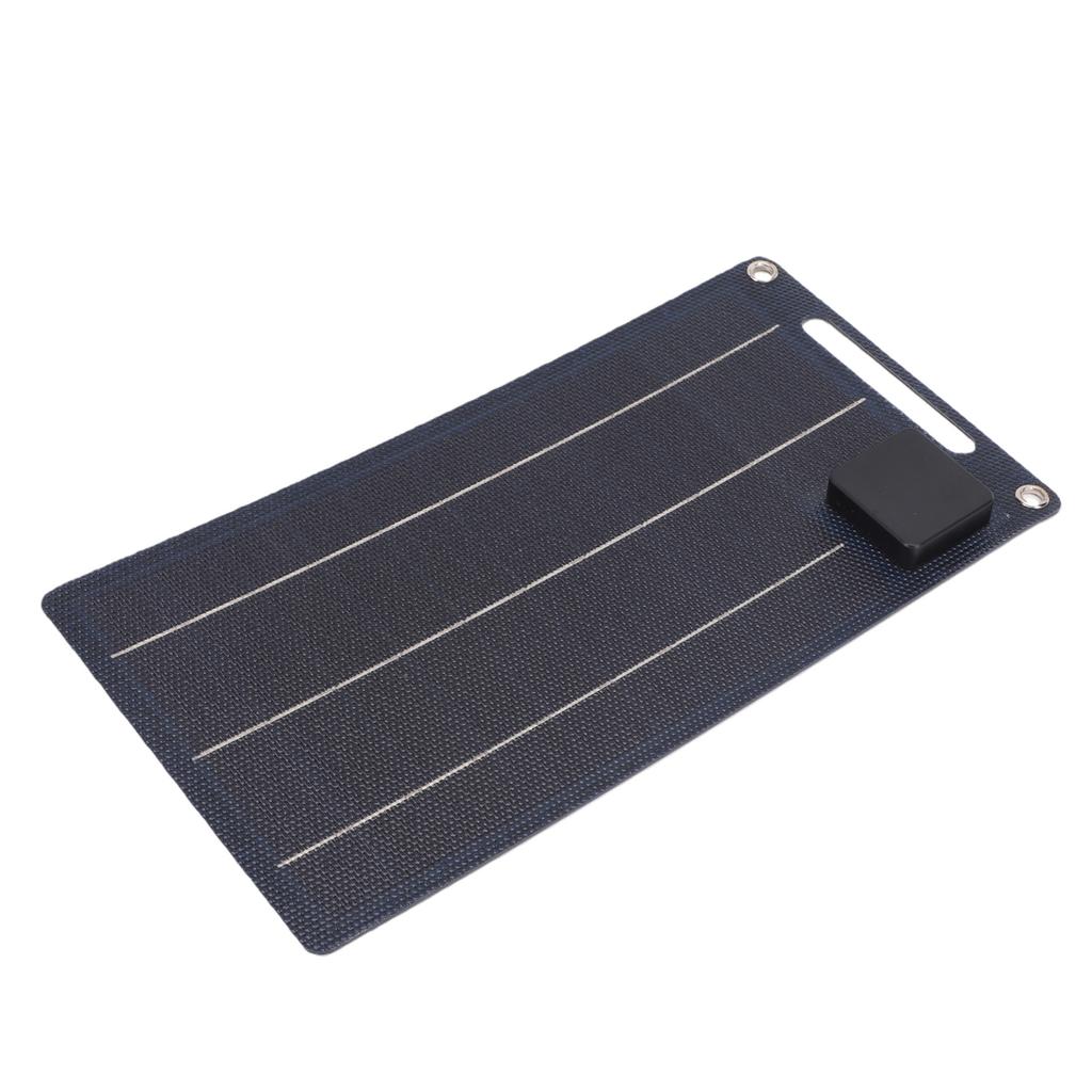 10W Solar Panel ETFE USB Type C Portable Solar  r Backup Energy Solution Water Proof for Outdoor Camping Hiking Travel