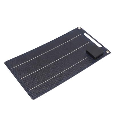 10W Solar Panel ETFE USB Type C Portable Solar  R Backup Energy Solution Water Proof for Outdoor Camping Hiking Travel