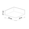 Plafon Modix 2 E27 Czarny Lumilo 01.155.36