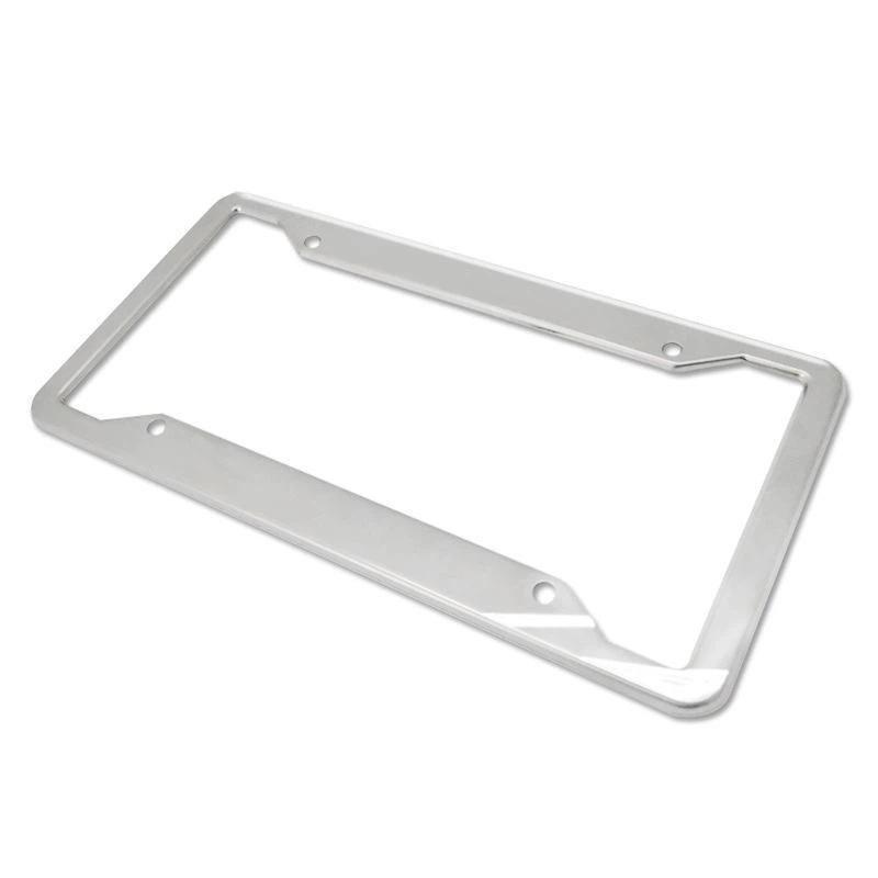 Black Silver Bracket W/ Screws Universal American License Plate Frame Auto AccessoryFiber Number Plate TAG Cover For Front Rear