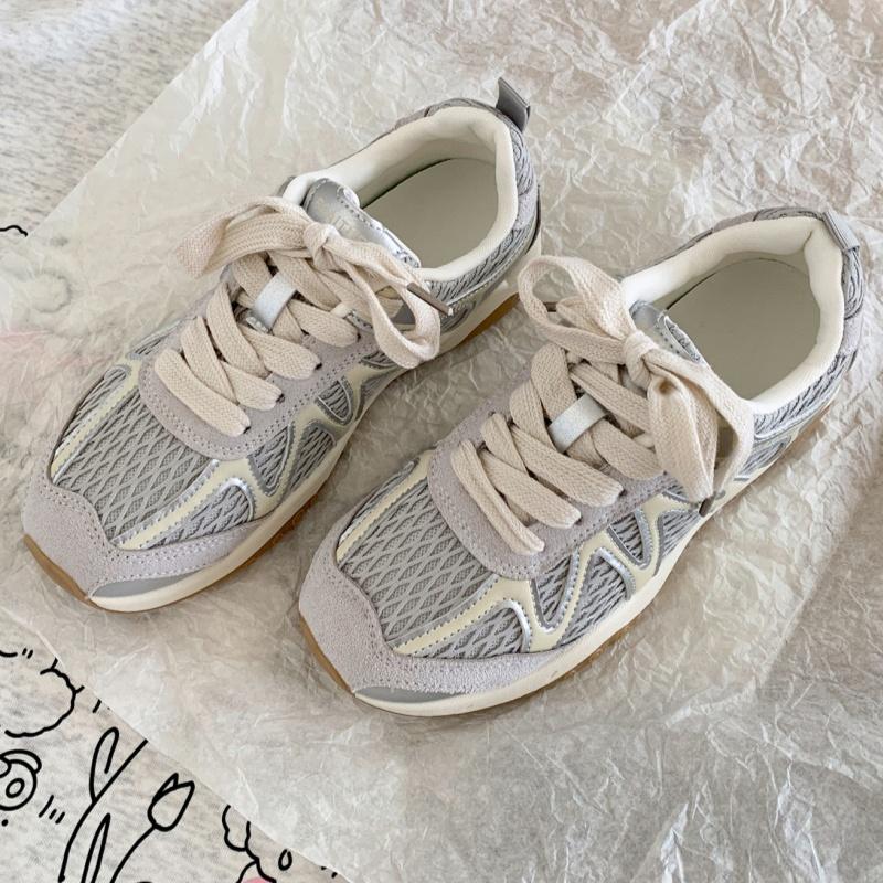 Fashion Tennis Shoes 2025 New Style Mesh Women Sneakers Designer Retro Running Shoes Fashion Breathable Casual Women's Sports Shoes