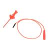 2Pcs Black Red Banana Plug Socket Test S Test Clip Hook Set 2mm P1511B