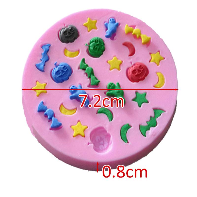 Silicone Halloween Bat Fondant Cake Baking Chocolate Mould Gum Paste Decor
