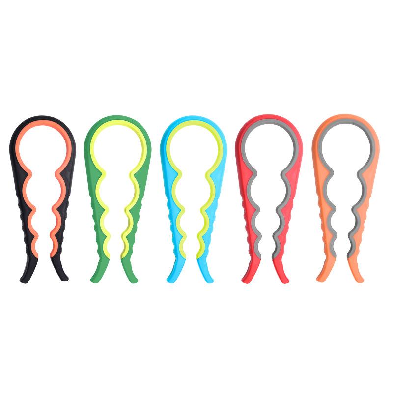 Apribottiglie In Gomma 4 Pezzi - Multiuso Antiscivolo Per Barattoli E Bottiglie - 3 Misure Diverse