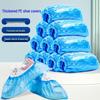 Fangcaodi 80-Count Disposable Non-Woven Shoe Covers