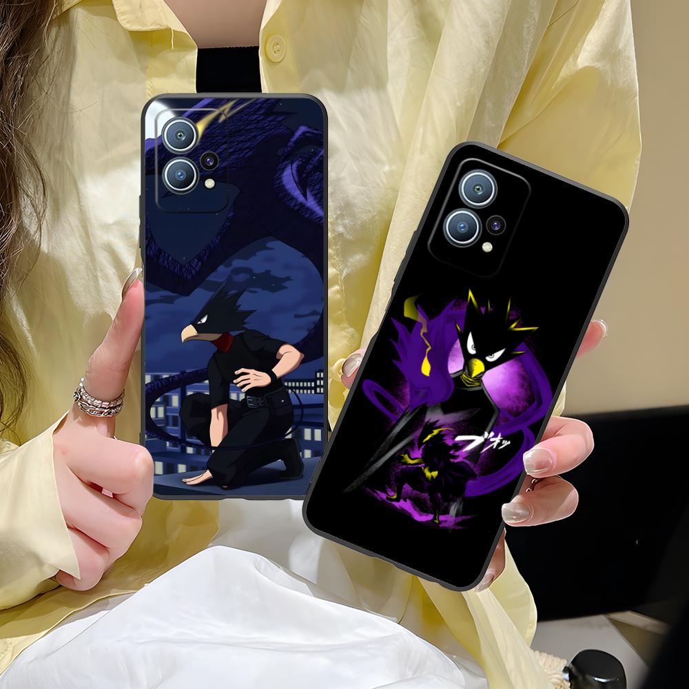 MHA Tokoyami Mobile Phone Case for Huawei P60 P50 P40 P30 P20 P10 P9 P8 Pro Lite Plus Colorful Printing Cover Luxury Cover