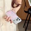 Lente Roze Bloemen Meisjesachtig Hart Telefoonhoesje voor iPhone 17/16 Pro Max/15/14