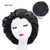 Shower Cap Ladies Fashion Simple Solid Color Elastic Hair Care Cap Button Elastic Wash Cap