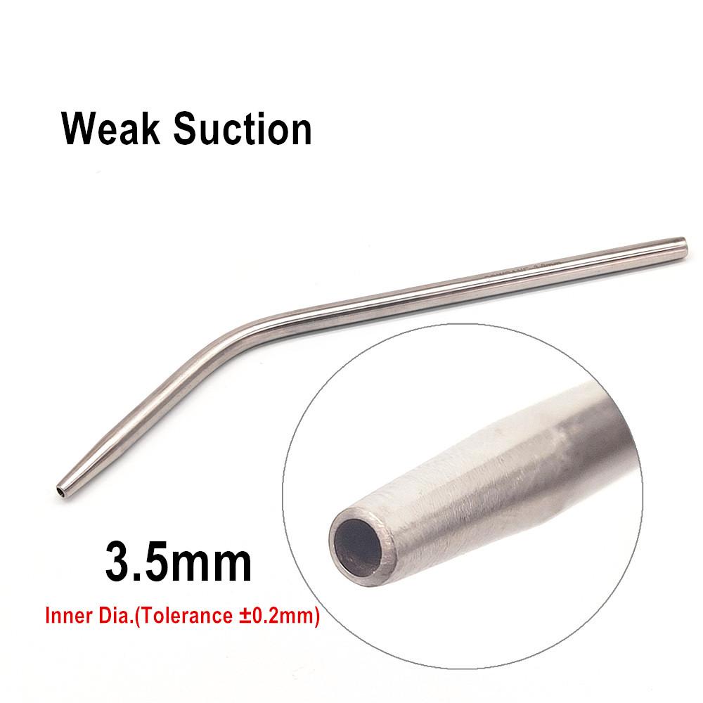 Aspirateur dentaire Ferguson Frazier Tube d'aspiration dentaire en acier inoxydable tube d'aspiration laboratoire chirurgical Tube dentiste outil