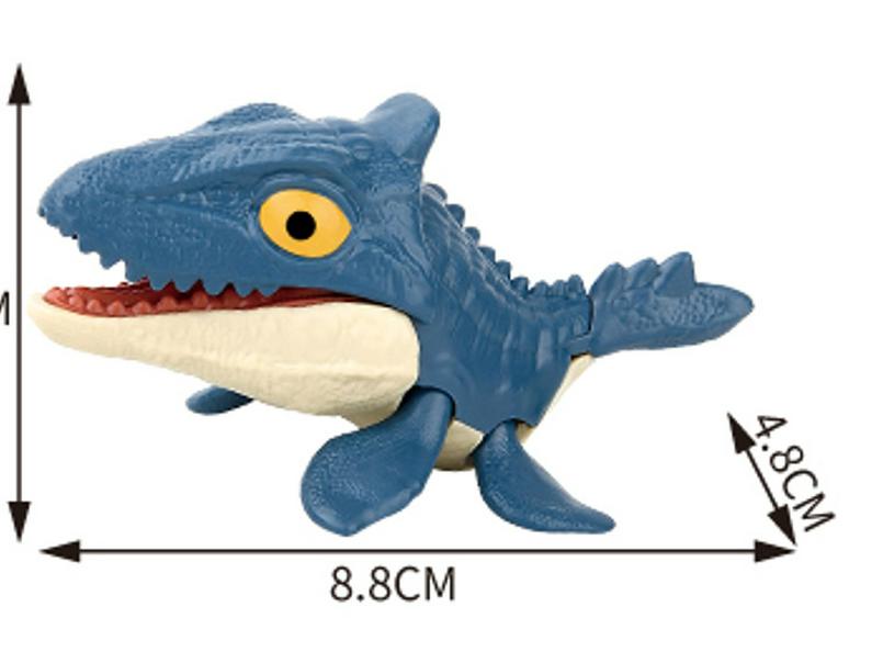 New Children's Educational Finger-Biting Dinosaur Toy Set - Blind Bag Edition