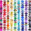 20/40pcs Large Hole Beads, Bead Beads, Large Hole Spacer Beads for Pens, Crystal Beads for Round Ballpoint Pens, 12mm Crystal Sp