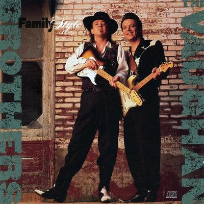 CD VAUGHAN BROTHERS - Family Style ZK46225 Epic Associated 1990 US Blues Gebraucht