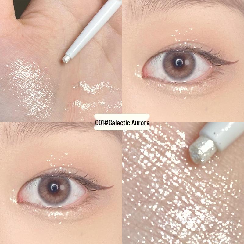 

Хайлайтер и подводка для глаз двойного назначения Helen Liren с блестками - Галактическое сияние.