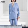HANMANKE Women's Professional Suit Blazer Set